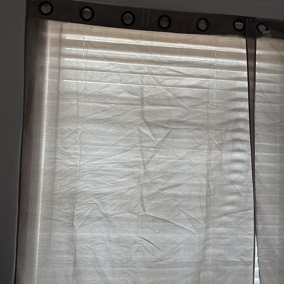 Elegant sheer  Grommet Curtain Panel - Picture 11 of 13